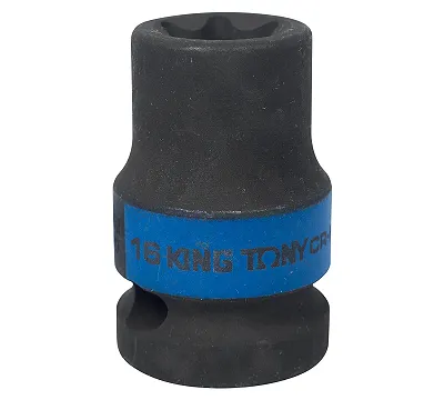 Головка торцевая ударная TORX Е-стандарт 1/2'' E16 KING TONY