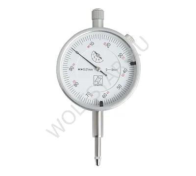 Индикатор часового типа ИЧ05 (0.01мм) кл.1 ГОСРЕЕСТР 89335-23 ТОЧИНТЕХ