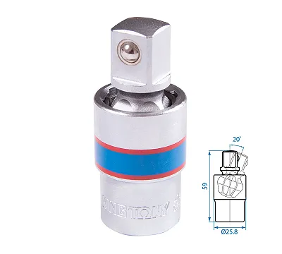 Кардан 1/2", шаровый KING TONY 4793