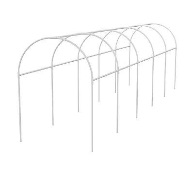 Каркас парника пластиковый 500 х 110 х 120 см, дуга D 20 мм, белый Palisad
