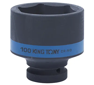 KING TONY Головка торцевая ударная шестигранная 1", 100 мм 8535A0M