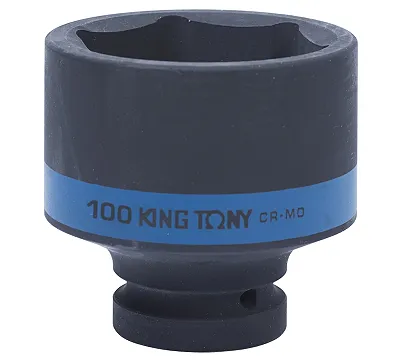 KING TONY Головка торцевая ударная шестигранная 1", 100 мм 8535A0M
