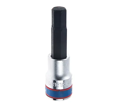 KING TONY Насадка (бита) торцевая 1/2", HEX, 11 мм, L = 80 мм  403511