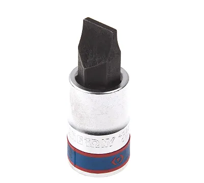 KING TONY Насадка (бита) торцевая 1/2", Slotted, 14,0х2,5 мм, L = 60 мм  402214