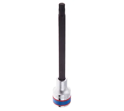 KING TONY Насадка (бита) торцевая 1/2", SPLINE, M08, L = 140 мм  406608