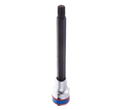 KING TONY Насадка (бита) торцевая 1/2", SPLINE, M09, L = 140 мм  406609