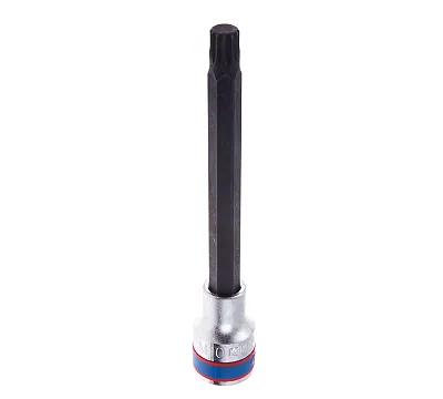 KING TONY Насадка (бита) торцевая 1/2", SPLINE, M10, L = 140 мм  406610