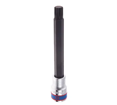 KING TONY Насадка (бита) торцевая 1/2", SPLINE, M12, L = 140 мм  406612