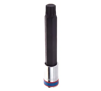 KING TONY Насадка (бита) торцевая 1/2", SPLINE, M16, L = 140 мм  406616