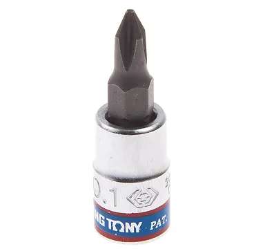 KING TONY Насадка (бита) торцевая 1/4", Phillips, PH3, L = 37 мм 203103