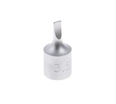 KING TONY Насадка (бита) торцевая 1/4", Slotted, 3,5х0,6 мм, L = 25 мм  201235X