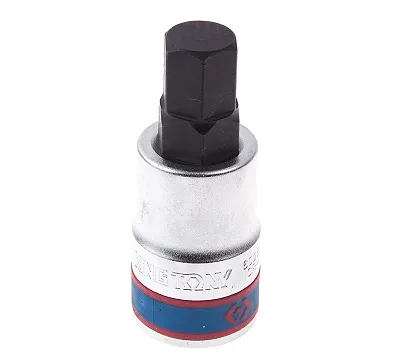 KING TONY Насадка (бита) торцевая 3/4", HEX, 17 мм, L = 80 мм  602517