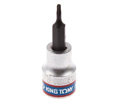KING TONY Насадка (бита) торцевая 3/8", TORX, T8, L = 50 мм  302308