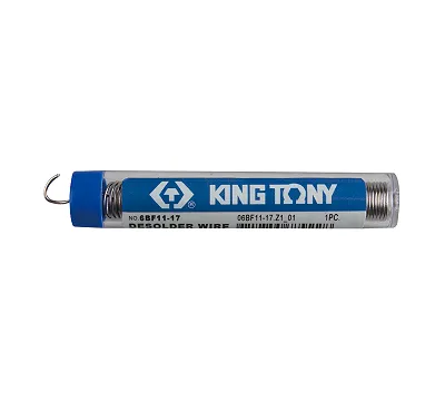 KING TONY Припой в пластиковой колбе, диаметр 1 мм 6BF11-17
