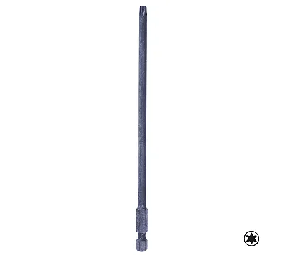 KING TONY Вставка (бита) торцевая 1/4", TORX, Т27, L = 150 мм, для шуруповерта  711527T