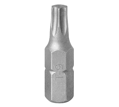 KING TONY Вставка (бита) торцевая 1/4", TORX, T9, L = 25  102509T