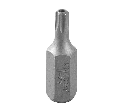 KING TONY Вставка (бита) торцевая 10 мм, TORX, Т27, L = 36 мм, с отверстием  163627U