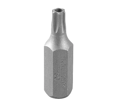 KING TONY Вставка (бита) торцевая 10 мм, TORX, Т30, L = 36 мм, с отверстием  163630U