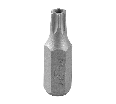 KING TONY Вставка (бита) торцевая 10 мм, TORX, Т40, L = 36 мм, с отверстием  163640U