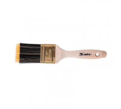 Кисть плоская Golden 2", искусственная щетина, деревянная ручка MTX