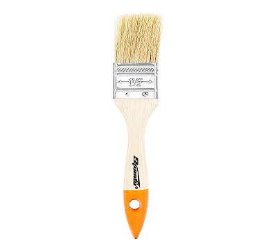 Кисть плоская Slimline 1.5" (38 мм) натуральная щетина, деревянная ручка Sparta