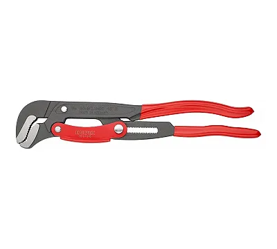 Ключ газовый с изогнутыми губками №1 1/2", быстрозажимной механизм KNIPEX KN-8361015