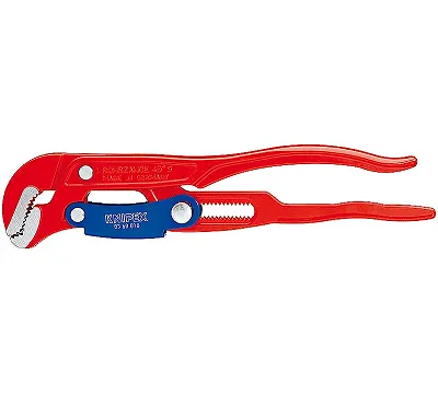 Ключ газовый с изогнутыми губками №1, быстрозажимной механизм KNIPEX KN-8360010
