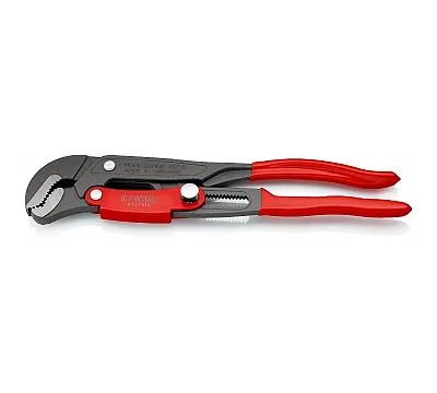 Ключ газовый с изогнутыми губками №1, быстрозажимной механизм KNIPEX KN-8361010