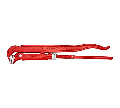 Ключ газовый с прямыми губками 90° №1 1/2" KNIPEX KN-8310015