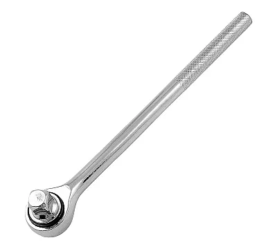 Ключ-трещотка 1/2", 45 зубьев, с переключателем, хром Sparta