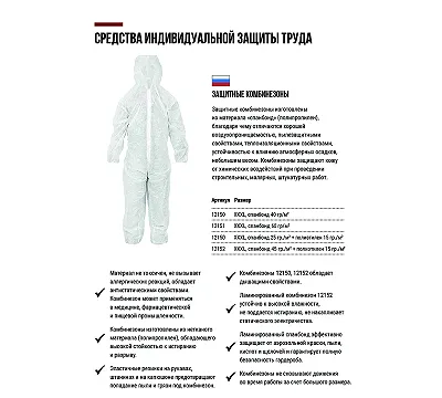 Комбинезон Спанбонд РОС