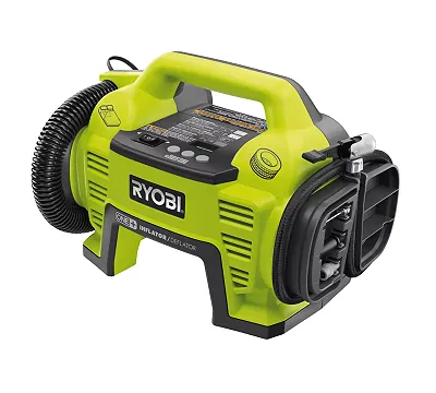 Компрессор автомобильный, аккумуляторный ONE+,18В RYOBI R18I-0