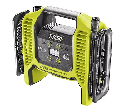 Компрессор автомобильный, аккумуляторный ONE+,18В RYOBI R18MI-0