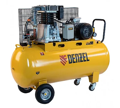 Компрессор поршневой BCI4000-T/200, ременный DENZEL 58124