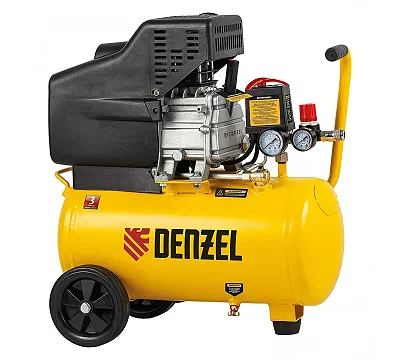 Компрессор поршневой DC1500/24, коаксиальный DENZEL 58160