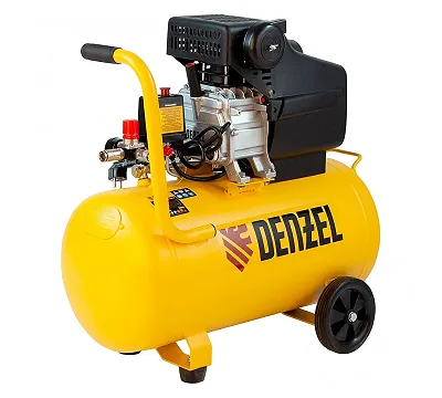 Компрессор поршневой DC1500/50, коаксиальный DENZEL 58161
