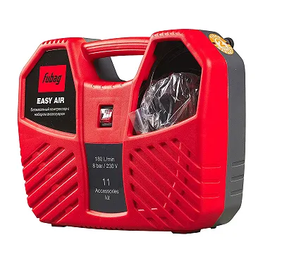 Компрессор поршневой Easy Air, коаксиальный, безмасляный FUBAG 646027