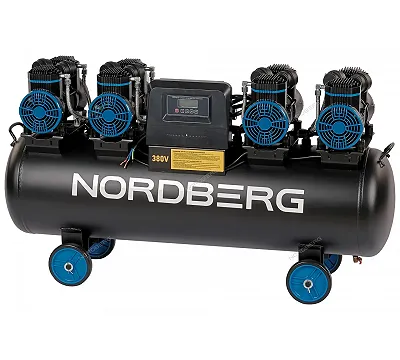 Компрессор поршневой, коаксиальный, безмаслянный NORDBERG NCEO120/1000