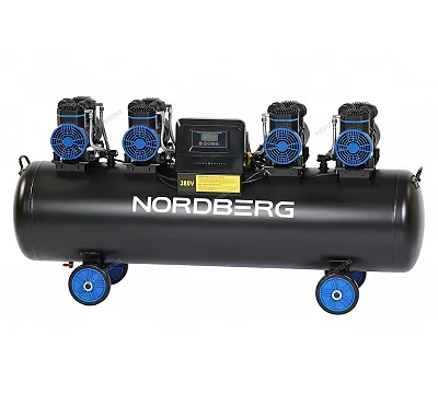 Компрессор поршневой, коаксиальный, безмаслянный NORDBERG NCEO200/1000