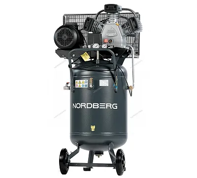 Компрессор поршневой, ременной, вертикальный NORDBERG NCPV100/580