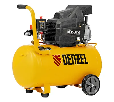 Компрессор воздушный DK1500/50, Х-PRO 1.5 кВт, 230 л/мин, 50 л Denzel
