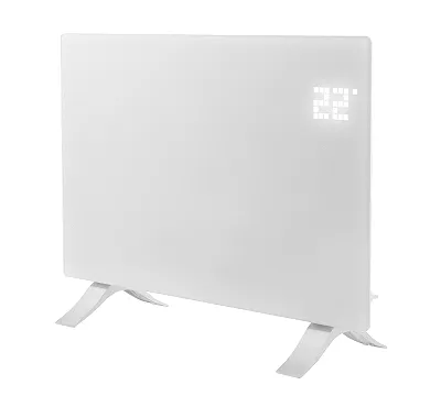 Конвектор электрический OptiPrime-1500, Wi-Fi, тачскрин, цифровой термостат, 1500 Вт Denzel