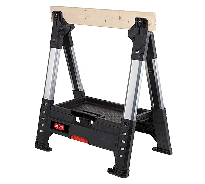Козлы столярные складные, регулируемые Roc Pro Gear Lumber Jack Sawhorse KETER 17203039