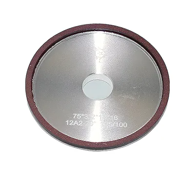 Круг алмазный 12А2-20град.(тарельчатый) 75х3х2х16 SSD-2(АС4) 125/100 100% В2-01 6,0кар. TLX