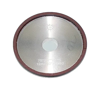 Круг алмазный 12А2-20град.(тарельчатый) 75х3х2х16 SSD-2(АС4) 80/63 100% В2-01 6,0кар. TLX