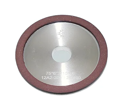 Круг алмазный 12А2-20град.(тарельчатый) 75х6х2х16 SSD-2(АС4) 125/100 100% В2-01 11,4кар. TLX