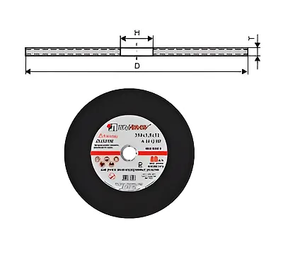 Круг отрезной армированный 400х4,0х32 A24 Q BF д/рельс 100м/с (Луга) (ручная подача)