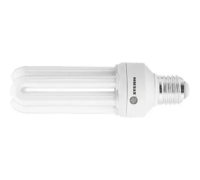 Лампа компактная люминесцентная, дуговая, 20 W, 4000K, E27, 8000ч Stern