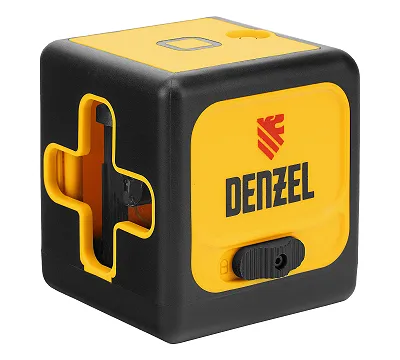 Лазерный уровень DQB, 30 м, зеленый луч, батарейки Denzel
