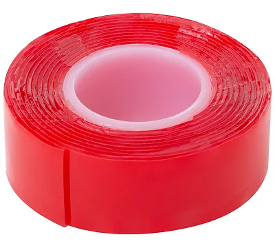 Лента клейкая двусторонняя Master Color Power Transparent, 19 мм x 1,5 м, цвет прозрачный